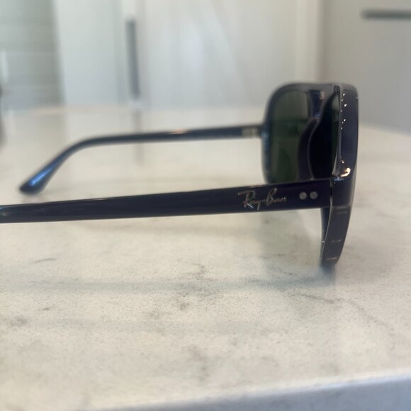 Authentic Purple Ray-Ban Aviator Sunglasses - Picture 4 of 4